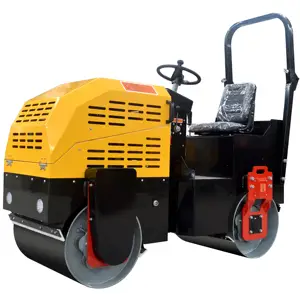 1 Ton Mini Hydraulische Nieuwe Verdichting Machine Road Roller Met Goedkope Prijs