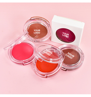 Palette de fard à joues crémeux vegan de haute qualité, 10 couleurs, étiquette privée, imperméable, pour les lèvres, les joues et les yeux, maquillage crémeux