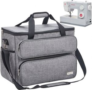 Free sample Taking the Case This multipurpose tote bag has several pockets for storing the majority of common <b>sewing</b> <b>machines</b> - Product Image 1