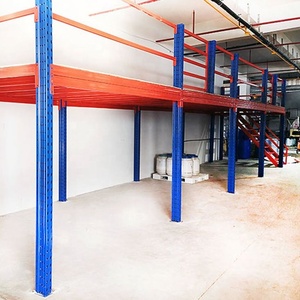 Taller de almacén de estructura de acero personalizado con entresuelo con <span class=keywords><strong>escaleras</strong></span> con alta calidad - Product Image 4
