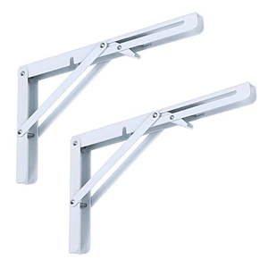 Soporte Plegable <span class=keywords><strong>de</strong></span> Alta Resistencia para Estantes, Soporte <span class=keywords><strong>de</strong></span> Acero para Mesa <span class=keywords><strong>de</strong></span> <span class=keywords><strong>Madera</strong></span>, Soporte <span class=keywords><strong>de</strong></span> Pared Flotante en Forma <span class=keywords><strong>de</strong></span> L, Soportes Ocultos para Estantes Plegables - Product Image 4