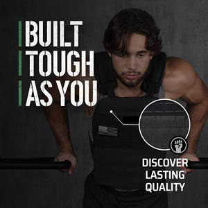 Chaleco con Peso Ajustable para Mujer, Chaleco con Peso de 16 Libras para Hombre y Mujer, Equipo de Entrenamiento para Fuerza - Product Image 4