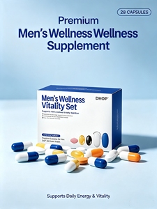 Kit de Vitalité et Bien-être Naturel pour Hommes 5-en-1 : Supplément Maca, Huile d'Huître, Peptide, Ginseng, Ashwagandha, Cistanche, DHA, Huile de Noix (OEM) - Product Image 4