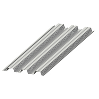 Plancher de coffrage métallique en béton nervuré Bondek II en acier