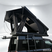 Tentes portables imperméables 4 saisons pour l'extérieur, toit de voiture, camping, coque rigide triangulaire en alliage d'aluminium pour Jeep, SUV, Suzuki