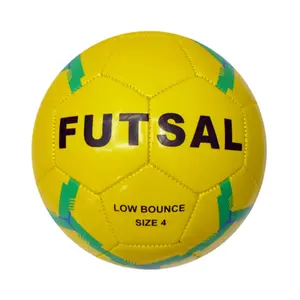 Pelotas דה futbol ממותג מכונת תפירת PVC עור נמוך להקפיץ Custom Futsal כדור