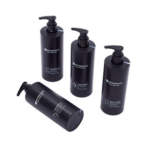 Logo OEM Hôtel Produits humides <span class=keywords><strong>Chambre</strong></span> Salle de bain 350 ml Lotion pour le corps Shampoing Après-shampoing - Product Image 3