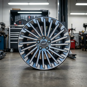 Rines de Aleación de Aluminio Personalizados de 5 Birlos 19x8.5 19x9.5 PCD 5x114.3 ET 43.5mm 56mm <span class=keywords><strong>CB</strong></span> 67.1mm para Ruedas G80 Electrificadas 2022 - Product Image 2