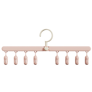 Clip Plegable para Secar Calcetines, Perchero Multiusos para Ropa, Herramienta para Secar Ropa Interior, Tipo Gancho, Forma Rectangular - Product Image 2