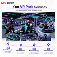 Solutions d'amusement pour aires de jeux intérieures - 20 ans d'expertise clé en main en AR/VR/MR, concept de jeu, certifié ISO9001, couleur personnalisée