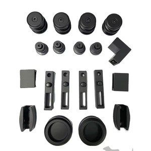 Set di ferramenta in vetro per bagno all'ingrosso 304 in acciaio inossidabile accessori per porte scorrevoli senza cornice per doccia - Product Image 2
