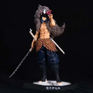 Nuovo Design Giocattoli Personaggi all'Ingrosso Modellini Figure Kimetsu No Yaiba Figura di Hashibira Inosuke Anime <span class=keywords><strong>Demon</strong></span> <span class=keywords><strong>Slayer</strong></span> - Product Image 3