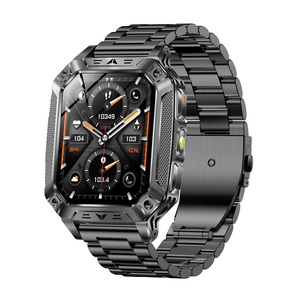 2026 New AK86 Smart Watch for Men 2.01 Inch <b>HD</b> Screen 1400mAh Big Battery BT Call SOS Flashlight IP68 Waterproof Sports Watch - Product Image 1