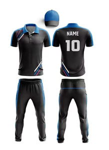 Ensemble d'uniformes de <span class=keywords><strong>cricket</strong></span> personnalisés Maillot et pantalon personnalisés pour les équipes de jeunes et d'adultes Vêtements de sport sublimés - Product Image 4