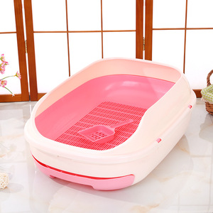 Pet <span class=keywords><strong>Cat</strong></span> Katzen toilette Sieben Semi Enclosed Double <span class=keywords><strong>Layer</strong></span> Tragbare Liner Pet <span class=keywords><strong>Cat</strong></span> Wurf Toiletten <span class=keywords><strong>box</strong></span> - Product Image 2