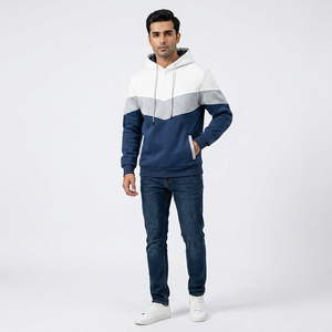 Wholesale Customized Men's Grey 100% Cotton <b>Hoodies</b> <b>Plain</b> Dyed for Winter Season Reasonable Market Price - Product Image 1