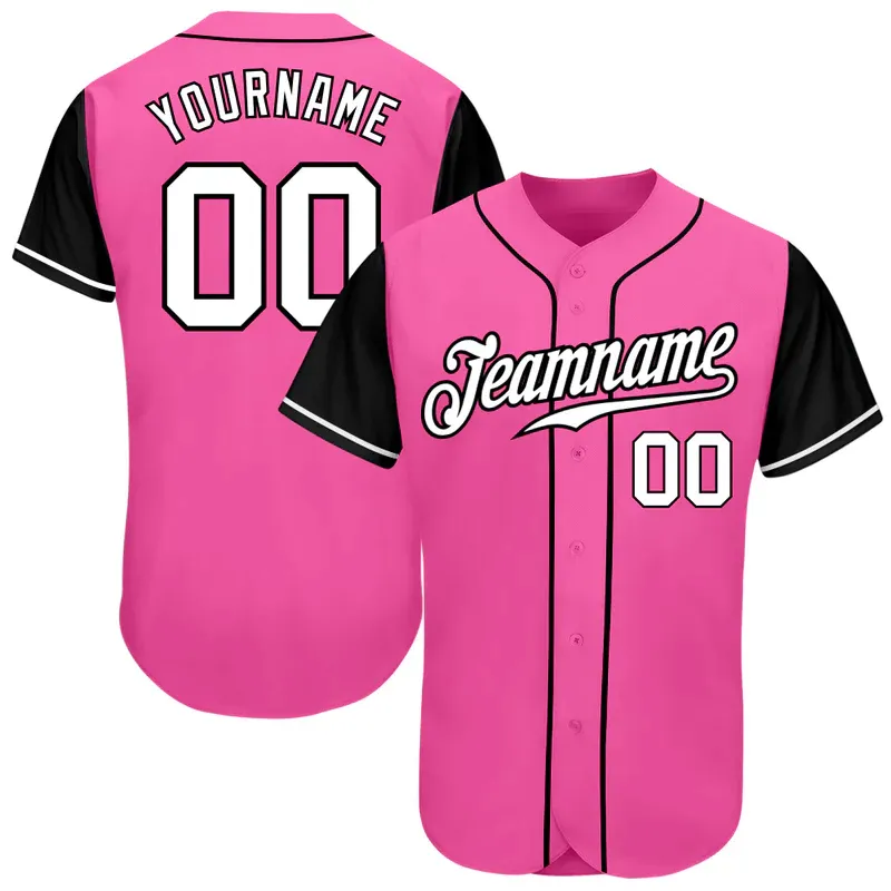 Personalizar Sublimación de moda Camisetas de béisbol Camisas de estilo personalizado Venta al por mayor Juego de béisbol Jersey Camiseta de béisbol