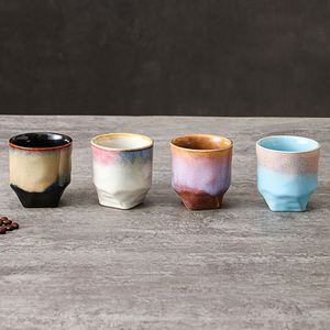 Japanese-style Stoneware <b>Espresso</b> Coffee Tea Mug Ceramic Water Mug Kiln Glazed Latte <b>Cup</b> for Cafe Shop Afternoon Tea - Product Image 2
