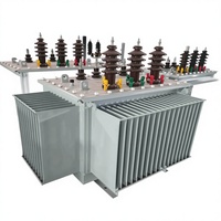 Transformateur électrique immergé dans l'huile S13/S11 200 kVA 10 kV 11 kV 400 V 110 V 50 Hz, transformateur de puissance industriel