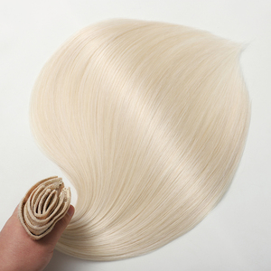 Extensiones <span class=keywords><strong>de</strong></span> Cabello Humano Remy <span class=keywords><strong>de</strong></span> Alta Calidad con Clip, Cabello Ruso con Cutícula Alineada, Doble Trama - Product Image 5