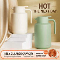 Thermos nordique, cadeau d'affaires, design contemporain, bouteille d'eau chaude domestique, grande capacité, poignée, thermos sous vide, cafetière