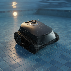 Robot <span class=keywords><strong>Limpiafondos</strong></span> Automático Inalámbrico Inteligente para Piscinas, Montado en la Pared - Product Image 6