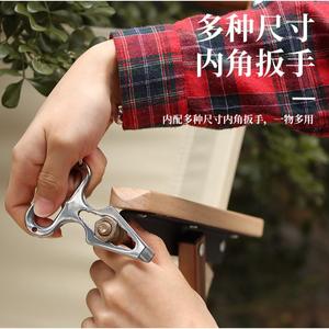 Ztc390 Stainless Steel <b>Multi</b> <b>Tool</b> Wrench With Bottle Opener For Outdoor <b>Camping</b> EDC Self Defense Spikes - Product Image 5
