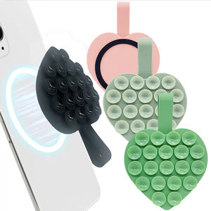 Nouvelle <span class=keywords><strong>coque</strong></span> de téléphone avec support magnétique à <span class=keywords><strong>ventouse</strong></span> étanche en forme de cœur 2025 - Product Image 1