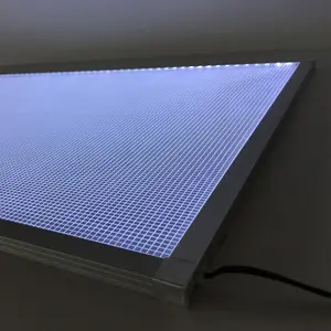 आकार और प्रकाश अनुकूलित किया जा सकता बैठक के कमरे के लिए स्लिम प्रदर्शन पैनल प्रकाश का नेतृत्व किया