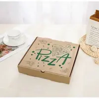 Boîtes en carton à Pizza ondulées, pièces, conteneurs à emporter, boîtes d'emballage pour cadeaux, boîtes de rangement pour la livraison à emporter