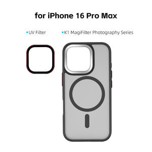 Support magnétique professionnel GIAI K1 pour 16 <span class=keywords><strong>Pro</strong></span> Max, échantillon gratuit, adaptateur de filtre d'appareil photo, étui de téléphone portable - Product Image 2