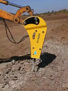 Hot Sale Hydraulic Breaker Hammer For 22 Tons Excavator Backhole Loader With Chisel Diameter 140mm
