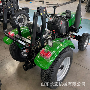 Tracteur tondeuse à gazon professionnel à essence 92 octanes, 4 temps, monocylindre, autopropulsé, lame rotative, éjection arrière - Product Image 2