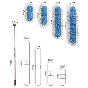 Fabriek Prijs 90Cm X 17Cm Industriële Reiniging Floor Microfiber Streep Anti-Statische Esd Platte <span class=keywords><strong>Mop</strong></span> Voor <span class=keywords><strong>Cleanroom</strong></span> - Product Image 6