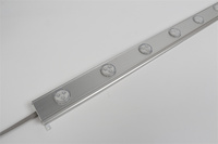 Profilé LED RGB en aluminium IP67 Miracle Bean pour éclairage sur rail, idéal pour l'aménagement paysager et les points lumineux pixelisés