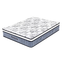 Rayson-colchón de muelles de látex para el hogar, colchón de muelles de bolsillo híbrido suave Colchon de tamaño Queen para muebles de dormitorio