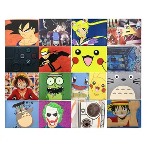 Fabrik Großhandel Beliebte Stile PVC Geldbörse Spiele Anime Movie Wallets