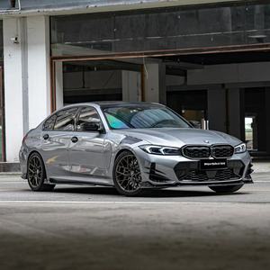 WRAPMASTER 1,52*17m PET brillante rascacielos gris autoadhesivo automotriz película para envolver vehículos envoltura de Color para coche - Product Image 1