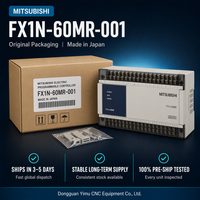 Contrôleur programmable MELSEC d'origine Mitsubishi FX1N-60MR-001 PLC 60 IO avec sortie relais, fabriqué au Japon, expédition sous 3 jours