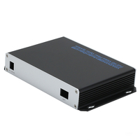 Caja de Proyectos de Aluminio Extruido para Montaje en Pared, Caja Electrónica para Amplificador de Potencia, Sistema de Fibra Óptica, Equipo Metálico, PCB en Blanco