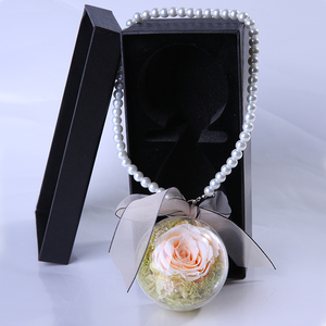 Hflora Usine En Gros Conception Personnalisée Préservé Rose Fleur Porte-clés Pour Fille De Voiture Porte-clés Cadeau Fleur Porte-clés - Product Image 3