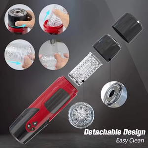 Masturbador Masculino Telescópico Automático, Copa Vaginal con Sonidos, Juguete Sexual Eléctrico de Empuje sin Manos para Hombres - Product Image 6