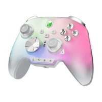 Manette de jeu Mojhon Rainbow 3 CH3 2000Hz avec joystick capacitif NearLink, 16 boutons micro-interrupteurs, RGB, compatible PC, Switch, iOS, Android