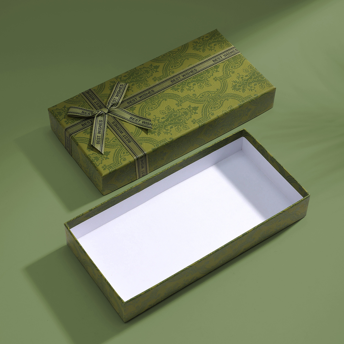 Couvercle Guqi Green Heaven avec boîte cadeau à nœud