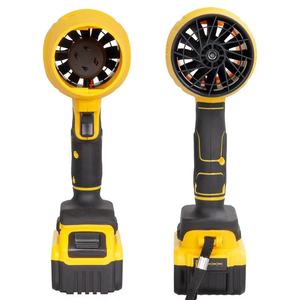 Souffleur de feuilles, de poussière et de neige portable industriel 18V à batterie au lithium, moteur sans balais, puissance extrême pour extérieur - Product Image 4