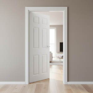 Porta d'Ingresso Moderna in Legno Massello Impermeabile Techtop <span class=keywords><strong>con</strong></span> Superficie Liscia Rifinita per Camera da Letto/Soggiorno - Product Image 5