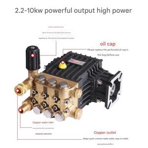 Nettoyeur haute pression électrique neuf 250 bars 4 CV, pompe axiale à montage direct en acier inoxydable, pompe à eau portable pour le <span class=keywords><strong>nettoyage</strong></span> <span class=keywords><strong>de</strong></span> voitures - Product Image 5