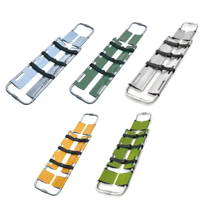 Camilla plegable de aleación de aluminio de alta calidad, camilla de rescate para equipos médicos - Product Image 1