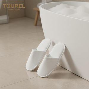 Горячая Распродажа, махровое полотенце для отеля с закрытым носком, одноразовые Тапочки - Product Image 6