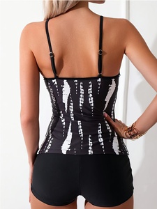 OEM/ODM <span class=keywords><strong>Maillot</strong></span> <span class=keywords><strong>de</strong></span> <span class=keywords><strong>bain</strong></span> pour <span class=keywords><strong>femme</strong></span> imprimé sans bretelles deux pièces <span class=keywords><strong>Boxer</strong></span> slip <span class=keywords><strong>taille</strong></span> <span class=keywords><strong>haute</strong></span> Tankini <span class=keywords><strong>Maillot</strong></span> <span class=keywords><strong>de</strong></span> <span class=keywords><strong>bain</strong></span> - Product Image 5
